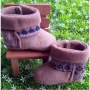 MC Boot Brown Rajut MC Boot Brown Rajut